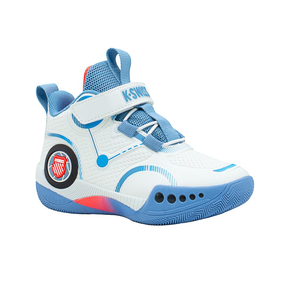 Foto 2 pulgar | Tenis Para Niño K-swiss  Bota Deportivo Basket Contactel Blanco