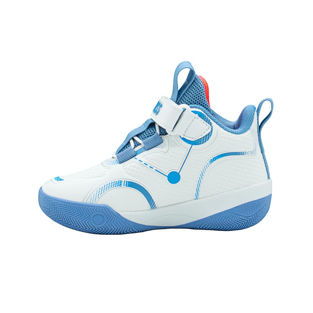 Foto 3 pulgar | Tenis Para Niño K-swiss  Bota Deportivo Basket Contactel Blanco