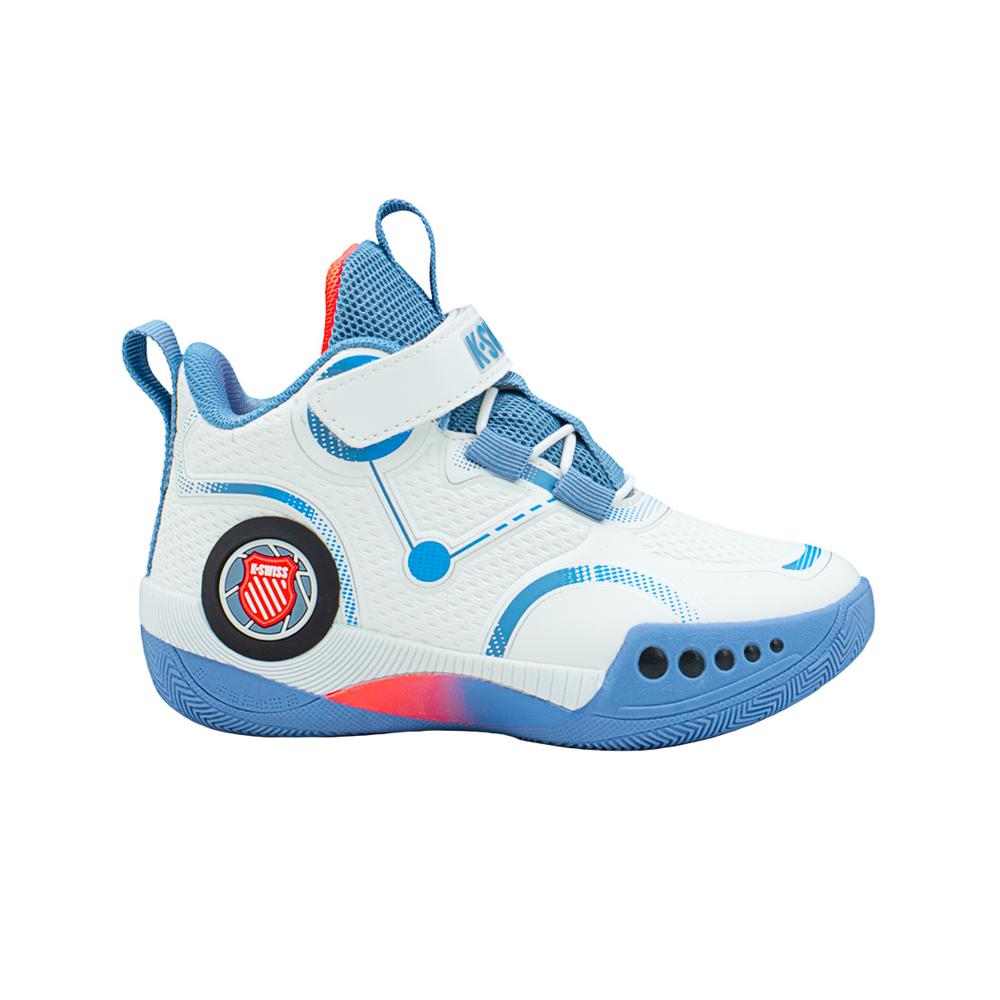 Foto 4 pulgar | Tenis Para Niño K-swiss  Bota Deportivo Basket Contactel Blanco