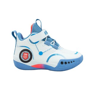 Foto 3 | Tenis Para Niño K-swiss Bota Deportivo Basket Contactel Blanco