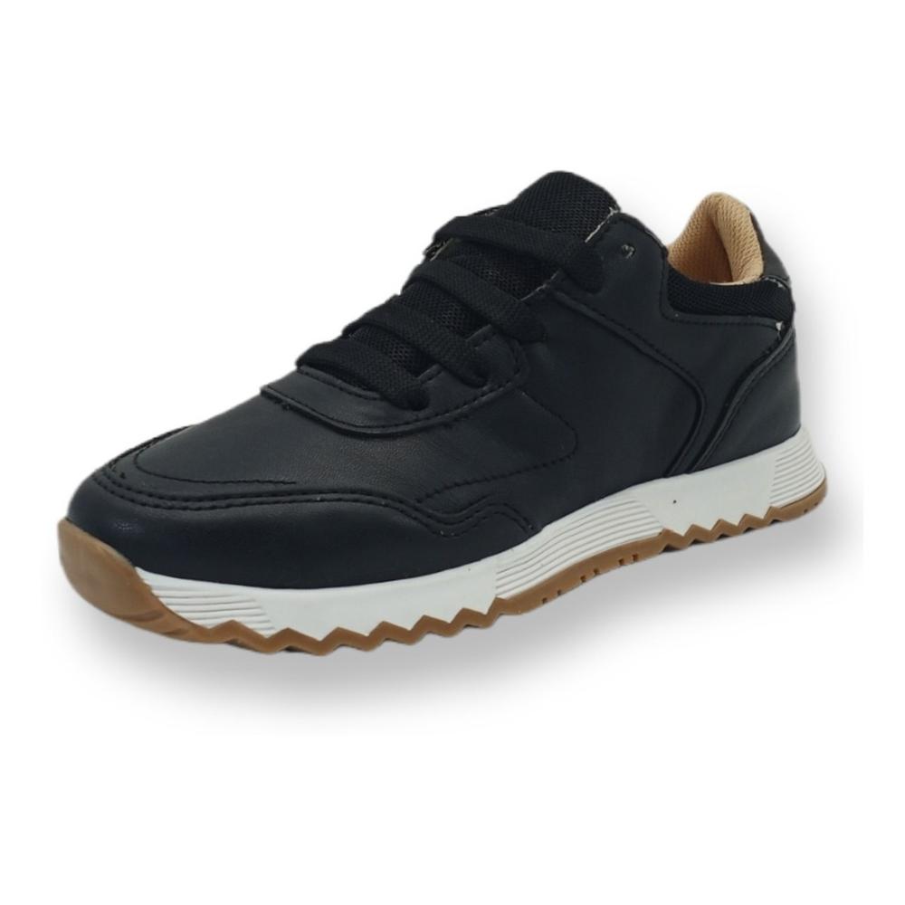 Foto 3 pulgar | Tenis Casuales Karsten Negros