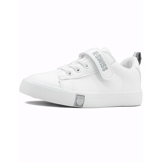 Foto 3 | Tenis K-swiss Escolares Blanco Niño Antiderrapante Casual Blanco