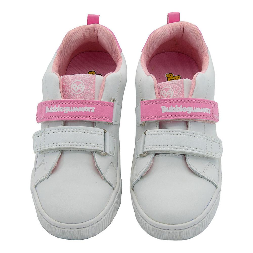 Foto 5 pulgar | Tenis Bota Escolar Bubble Gummers Niño Jucca Blanco/rosa-blanco/gris Blanco