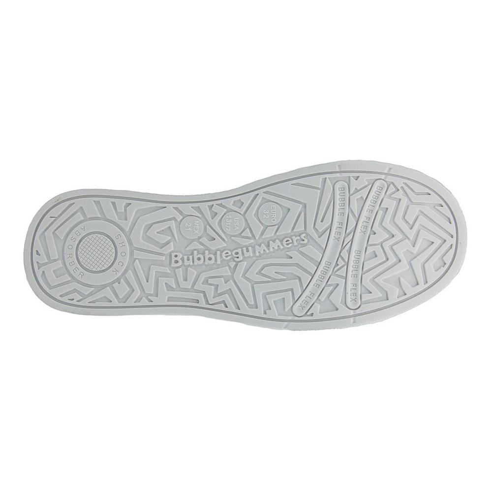 Foto 6 pulgar | Tenis Bota Escolar Bubble Gummers Niño Jucca Blanco/rosa-blanco/gris Blanco