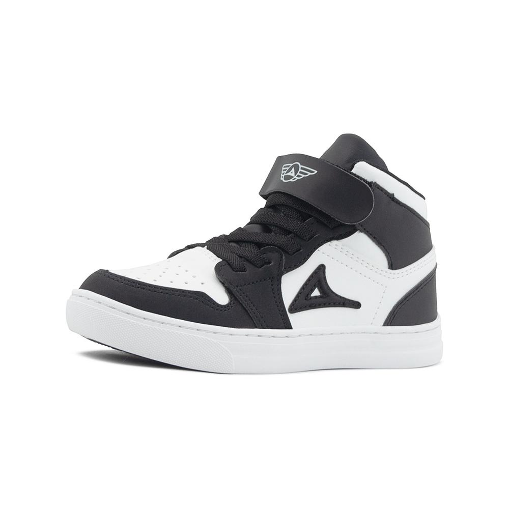 Foto 4 pulgar | Tenis Pirma Para Niño Casuales Urbano Color Negro/blanco Blanco