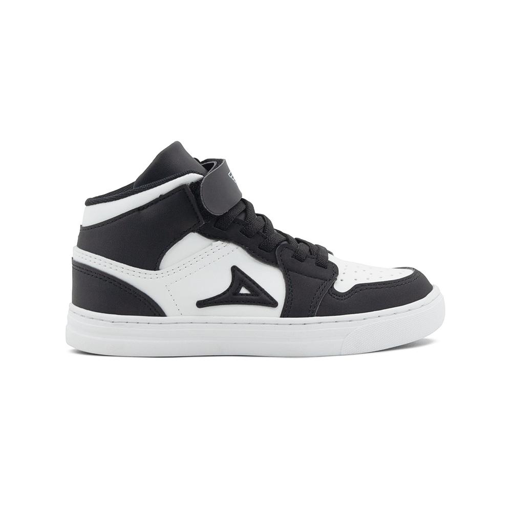 Foto 6 | Tenis Pirma Para Niño Casuales Urbano Color Negro/blanco Blanco