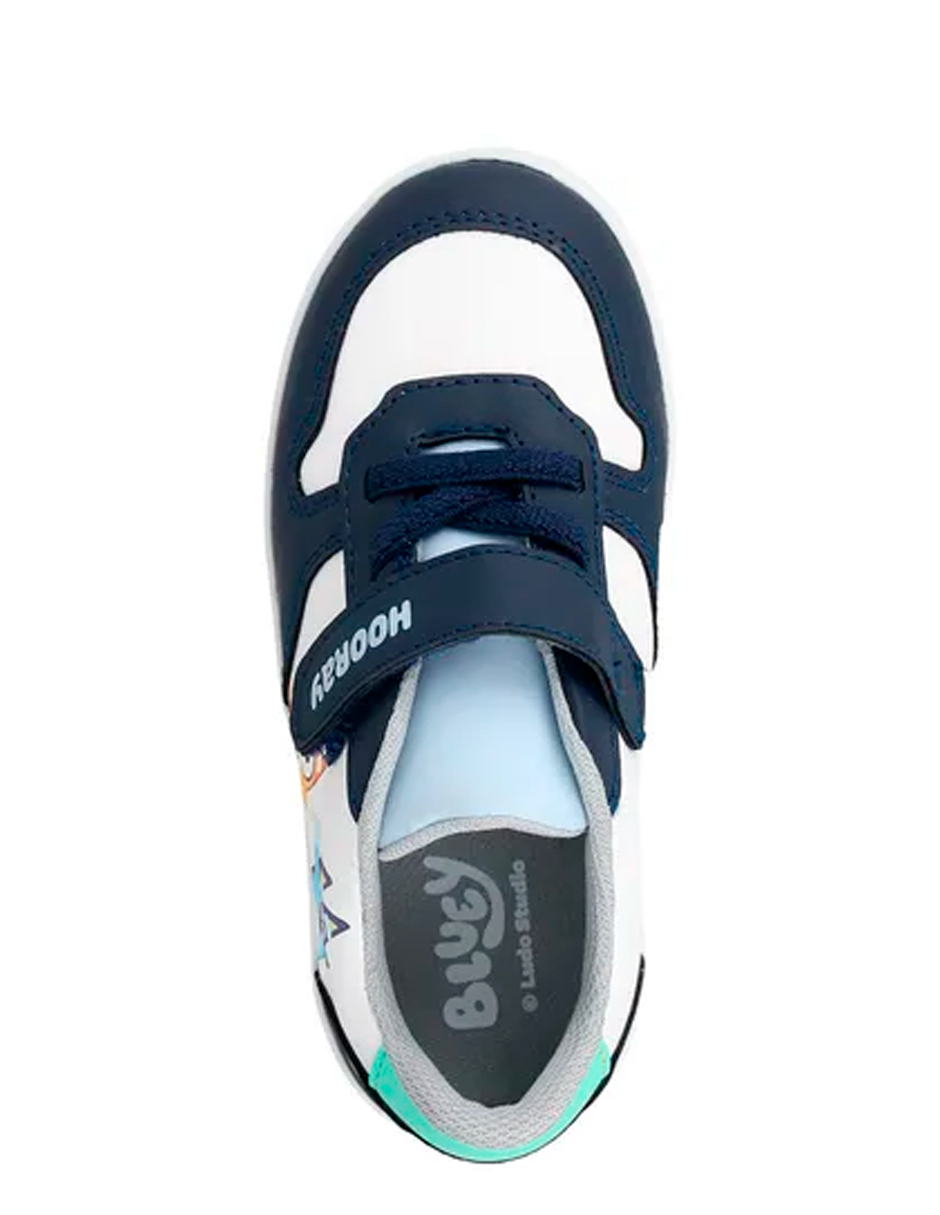 Foto 4 pulgar | Tenis Niño Tropicana Bluey Azul Bl332606ni