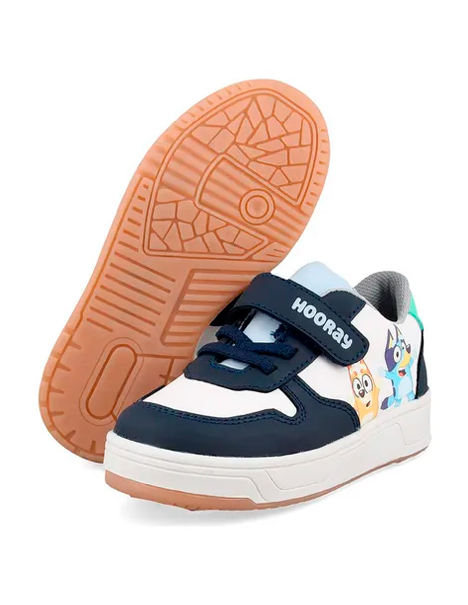 Foto 7 pulgar | Tenis Niño Tropicana Bluey Azul Bl332606ni