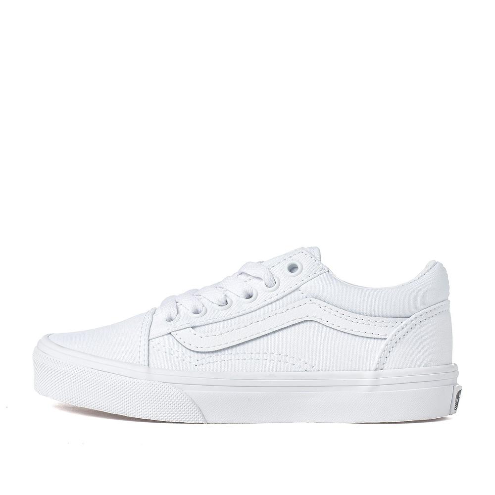 Foto 1 | Tenis Vans Old Skool Y - 4buuqlz - Blanco - Niños Blanco