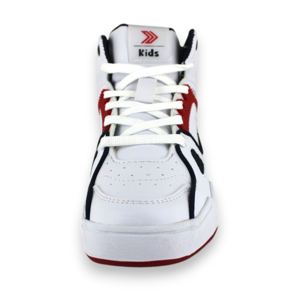 Foto 5 pulgar | Tenis Casual Blanco Rojo Infantil Koeno Re Newk