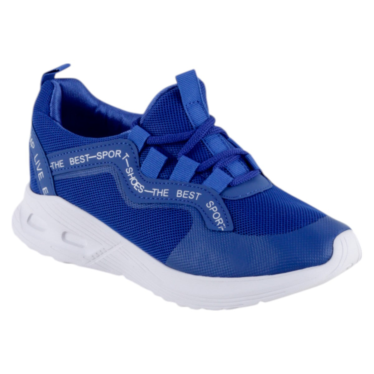 Foto 1 | Tenis Exterior Textil Color Azules Para Niño De Rbcollection