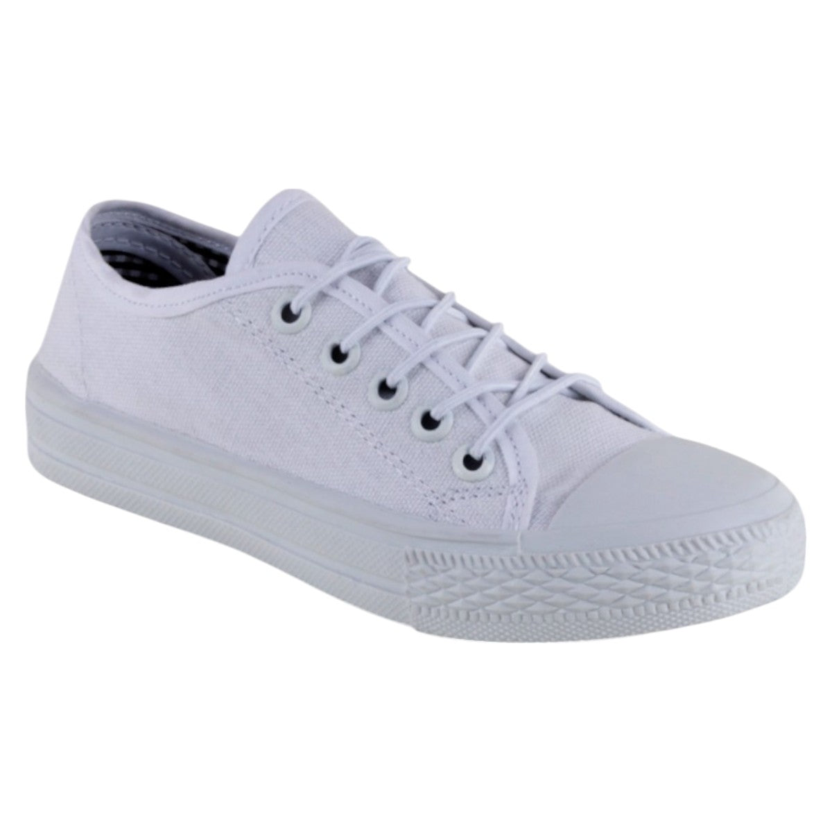 Foto 1 | Tenis Exterior Textil Color Blancos Para Niño De Rbcollection