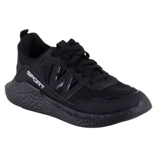 Foto 1 | Tenis Exterior Textil Color Negros Para Niño De Rbcollection