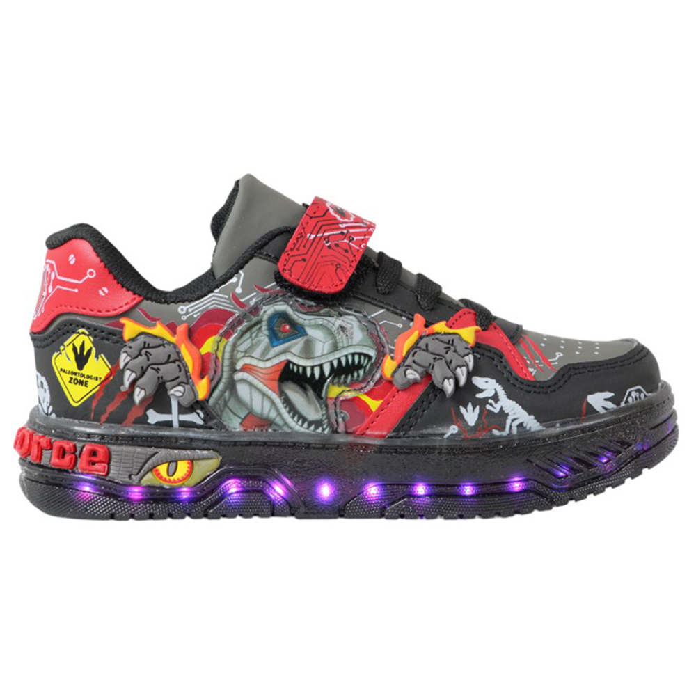 Foto 3 | Tenis Niño Luces Led Dinosaurio Onkids 900 Oxford