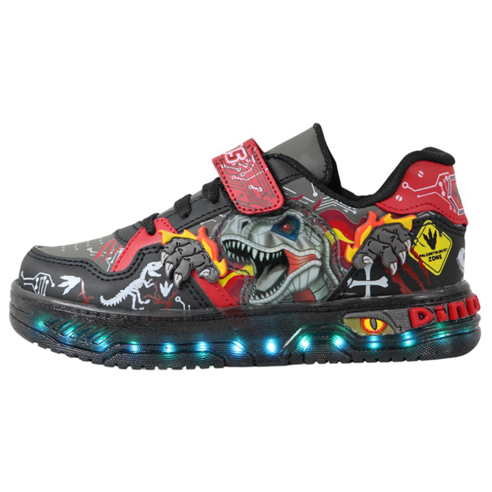 Foto 5 pulgar | Tenis Niño Luces Led Dinosaurio Onkids 900 Oxford