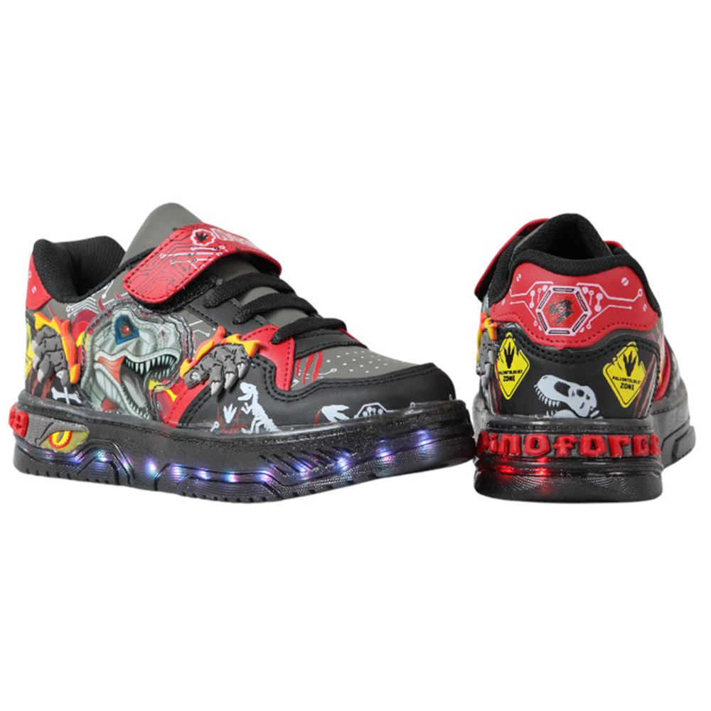 Foto 6 pulgar | Tenis Niño Luces Led Dinosaurio Onkids 900 Oxford