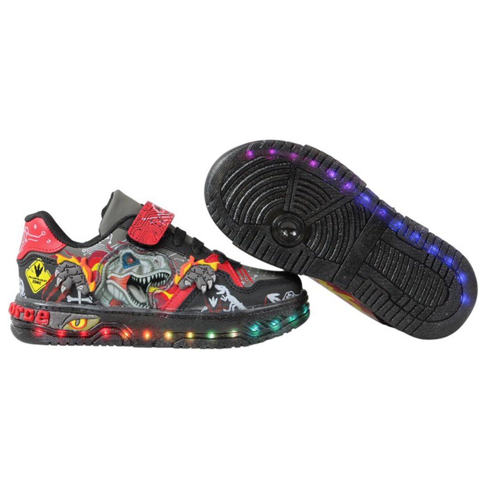 Foto 7 pulgar | Tenis Niño Luces Led Dinosaurio Onkids 900 Oxford