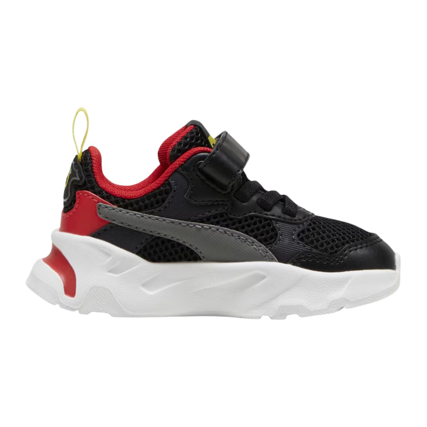 Foto 1 | Tenis Puma Ferrari Trinity Ac Inf Para Niños Color Negro Modelo 30800903
