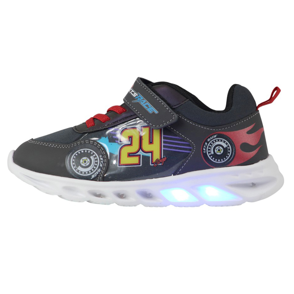 Foto 5 pulgar | Tenis Niño Hot Wheels Tropicana Hw950566st Gris