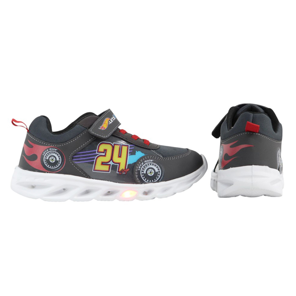 Foto 7 pulgar | Tenis Niño Hot Wheels Tropicana Hw950566st Gris
