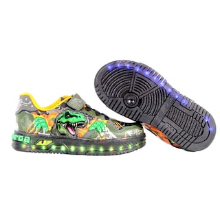 Foto 7 | Tenis Dinosaurio Niño Luces Led Onkids 900 Negro