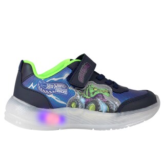 Foto 3 | Tenis Niño Hot Wheels Luces Led Tropicana Hw835517st Azul