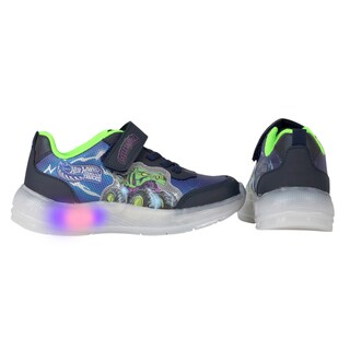 Foto 6 | Tenis Niño Hot Wheels Luces Led Tropicana Hw835517st Azul