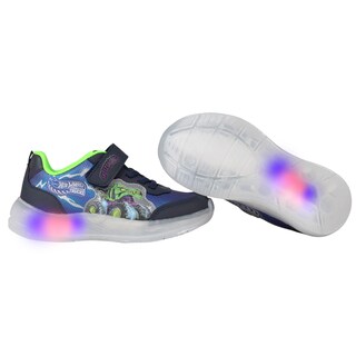 Foto 7 | Tenis Niño Hot Wheels Luces Led Tropicana Hw835517st Azul