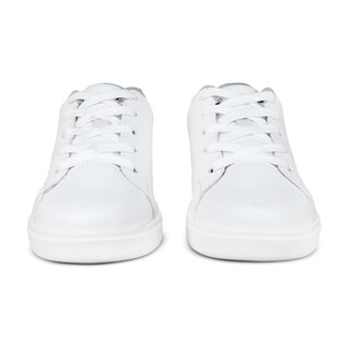 Foto 7 | Tenis Minecraft Escolar Casual Steve Creeper Blancos Para Niño