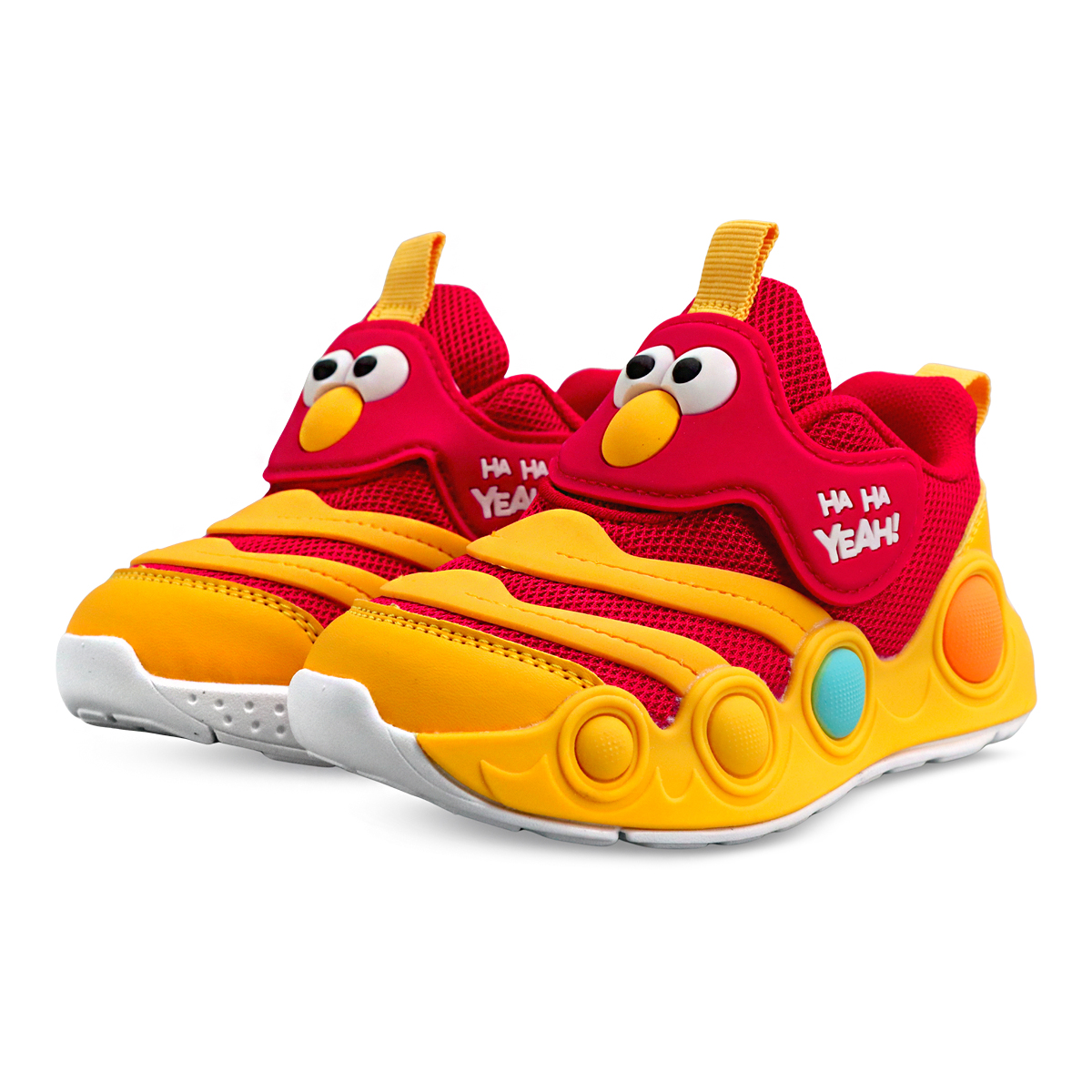 Foto 2 pulgar | Tenis Plaza Sésamo Elmo Para Niño