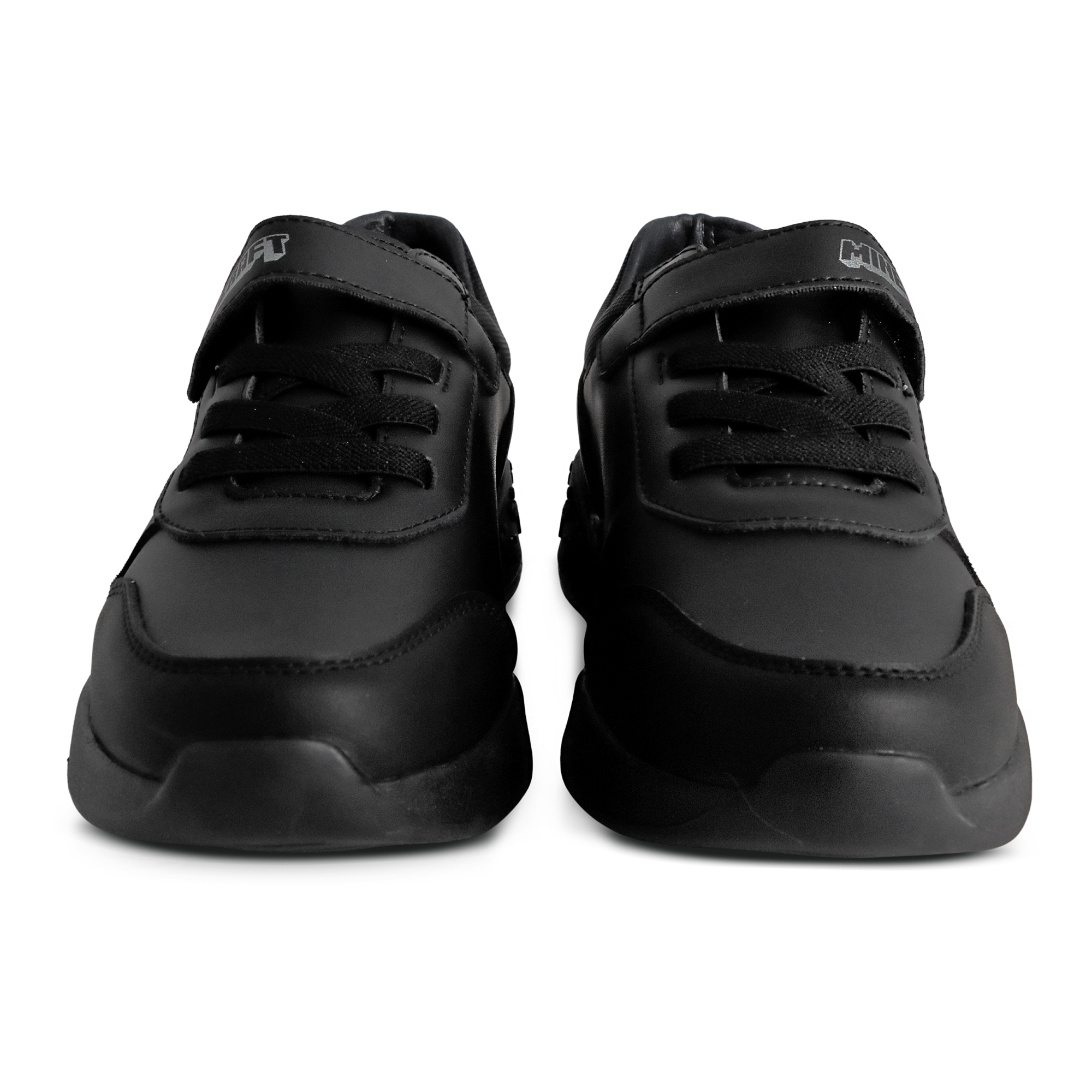 Foto 8 pulgar | Tenis Minecraft Escolar Casual Crepper Negro Para Niño