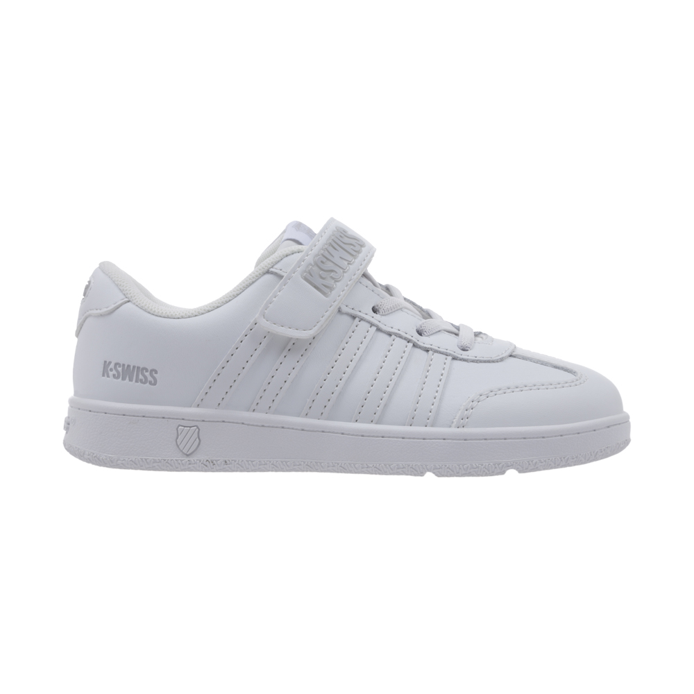 Foto 3 pulgar | Tenis Casual Children K-swiss Francis Court Kids Color Blanco