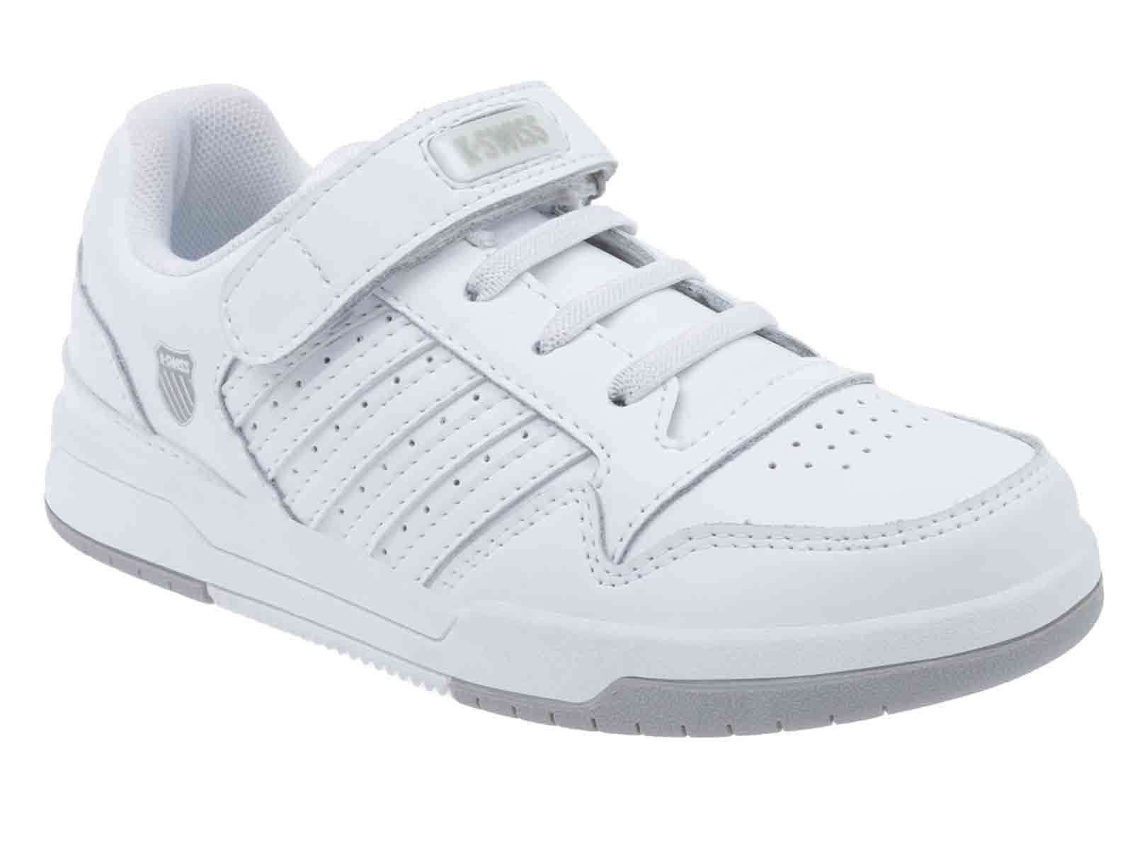 Foto 2 pulgar | Tenis Casual Children K-swiss Drifty Color Blanco