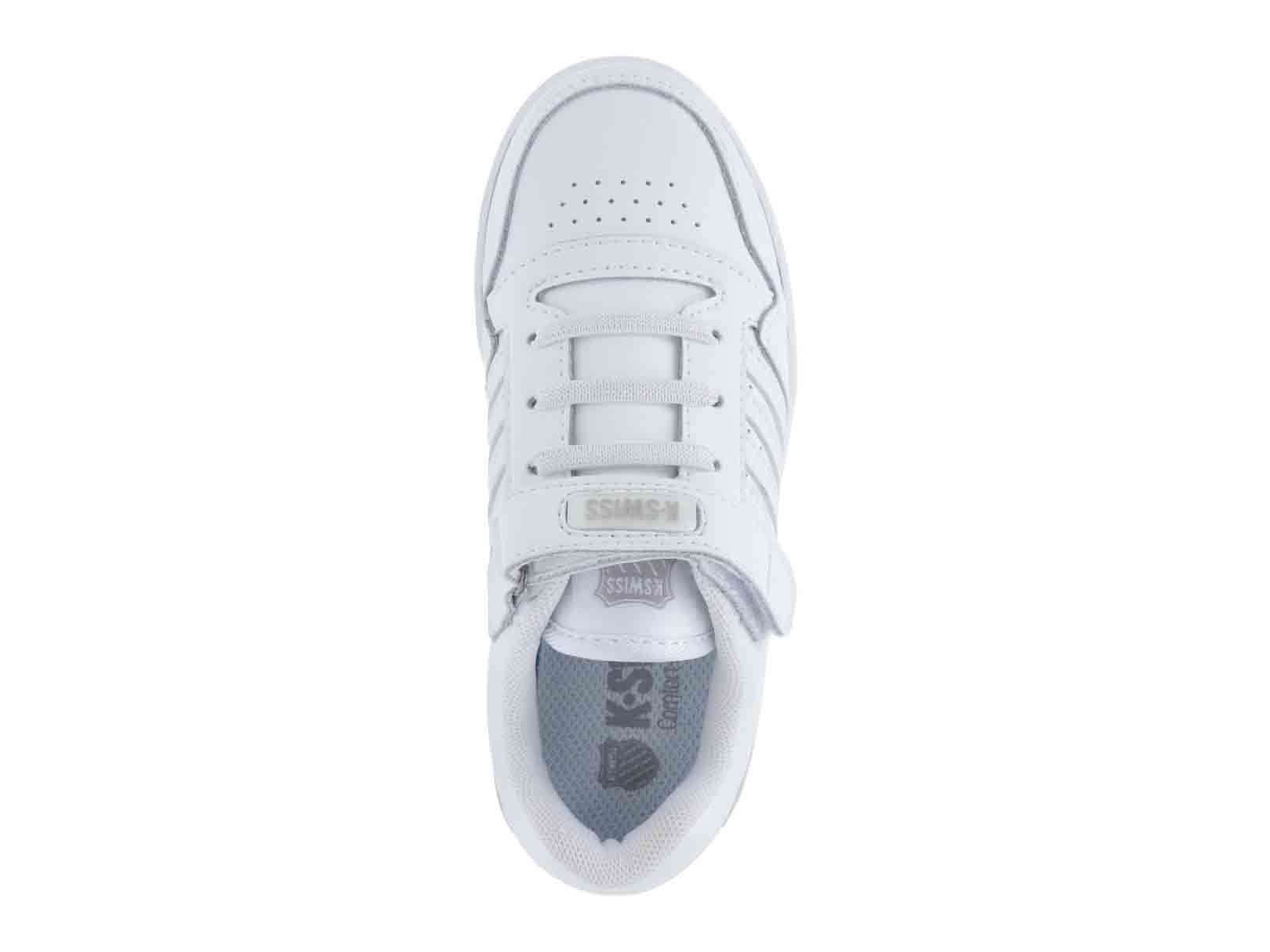 Foto 6 pulgar | Tenis Casual Children K-swiss Drifty Color Blanco