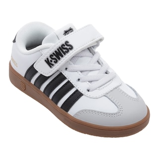 Foto 1 | Tenis Casual Children K-swiss Francis Court Kids Color Blanco/negro