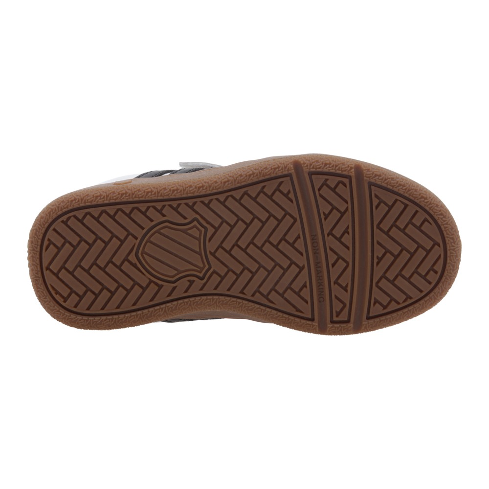 Foto 5 pulgar | Tenis Casual Children K-swiss Francis Court Kids Color Blanco/negro
