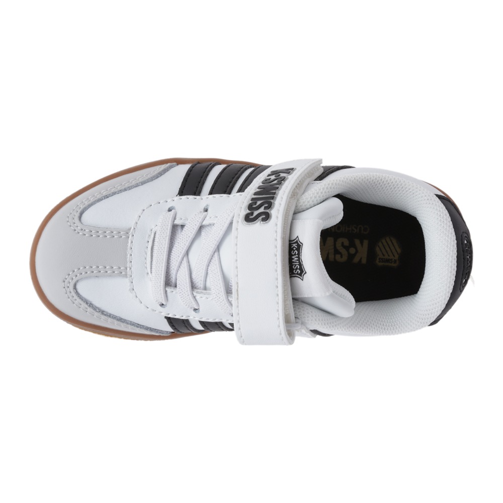 Foto 6 pulgar | Tenis Casual Children K-swiss Francis Court Kids Color Blanco/negro