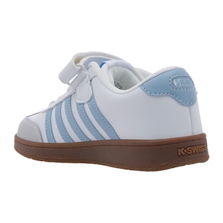 Foto 3 | Tenis Casual Children K-swiss Francis Court Kids Color Blanco/azul