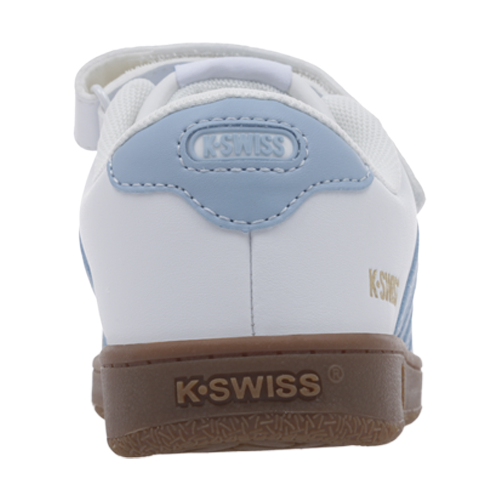 Foto 8 pulgar | Tenis Casual Children K-swiss Francis Court Kids Color Blanco/azul