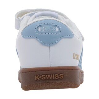 Foto 7 | Tenis Casual Children K-swiss Francis Court Kids Color Blanco/azul
