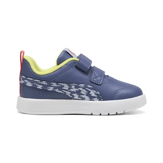 Foto 2 | Tenis Puma Courtflex V3 Poised Race V Inf. Para Niño Azul Marino