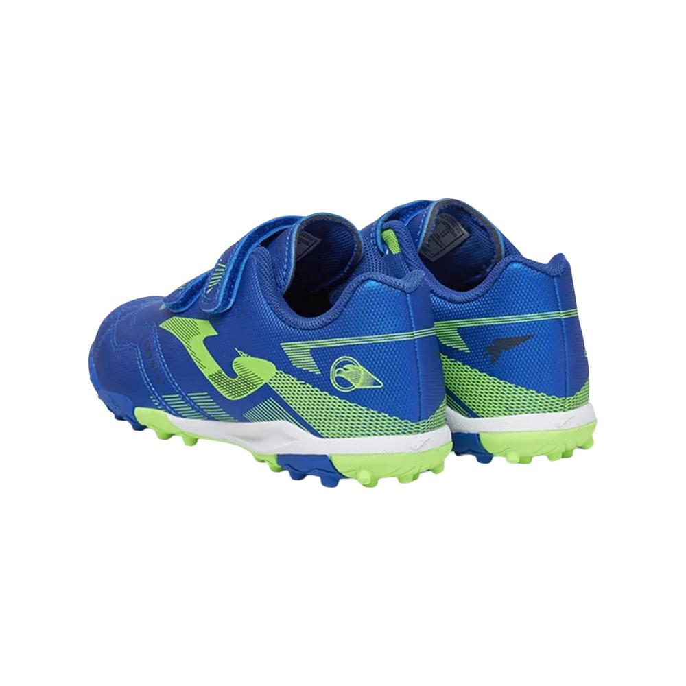 Foto 4 | Tenis Futbol Rápido Joma  Niño Pasto Sintético Color Azul Gris