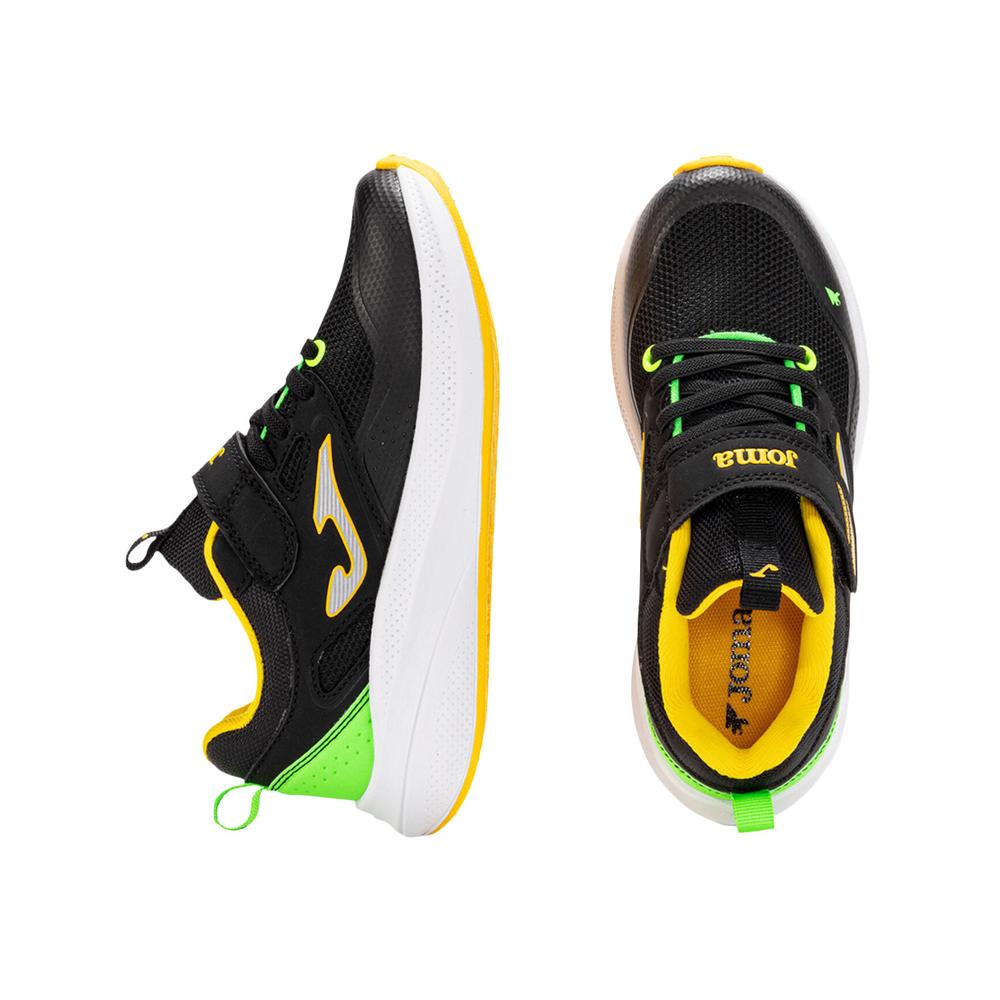 Foto 4 pulgar | Tenis Joma  Running Para Niño Sport Ajuste Contactel Ligeros Negro