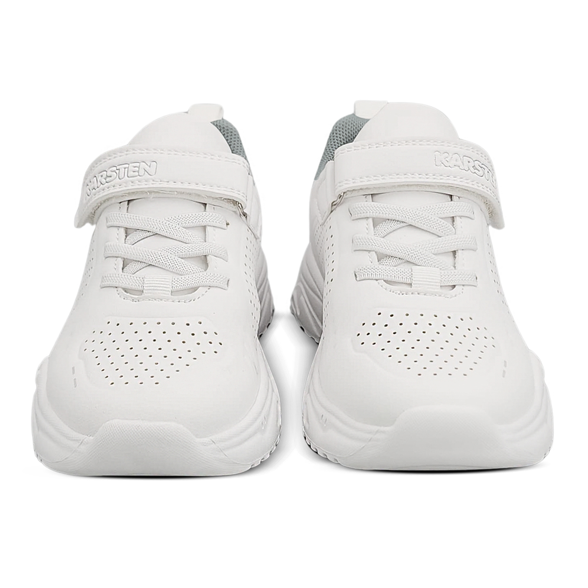 Foto 5 pulgar | Tenis Escolares Karsten Blancos Para Niño