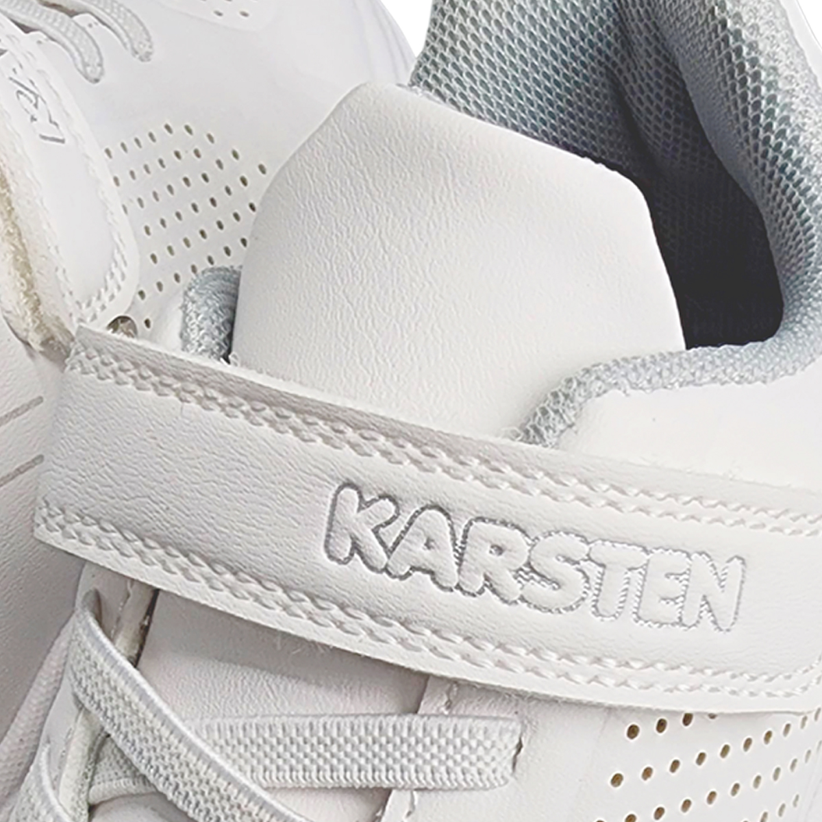 Foto 9 pulgar | Tenis Escolares Karsten Blancos Para Niño