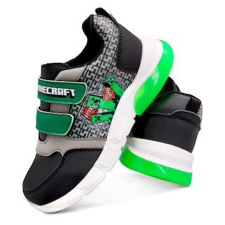 Foto 4 | Tenis Minecraft Creeper Tnt Con Luces Para Niño
