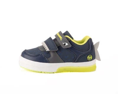 Foto 4 | Tenis Casual Bubblegummers Para Niño Con Luz Led Tiburón