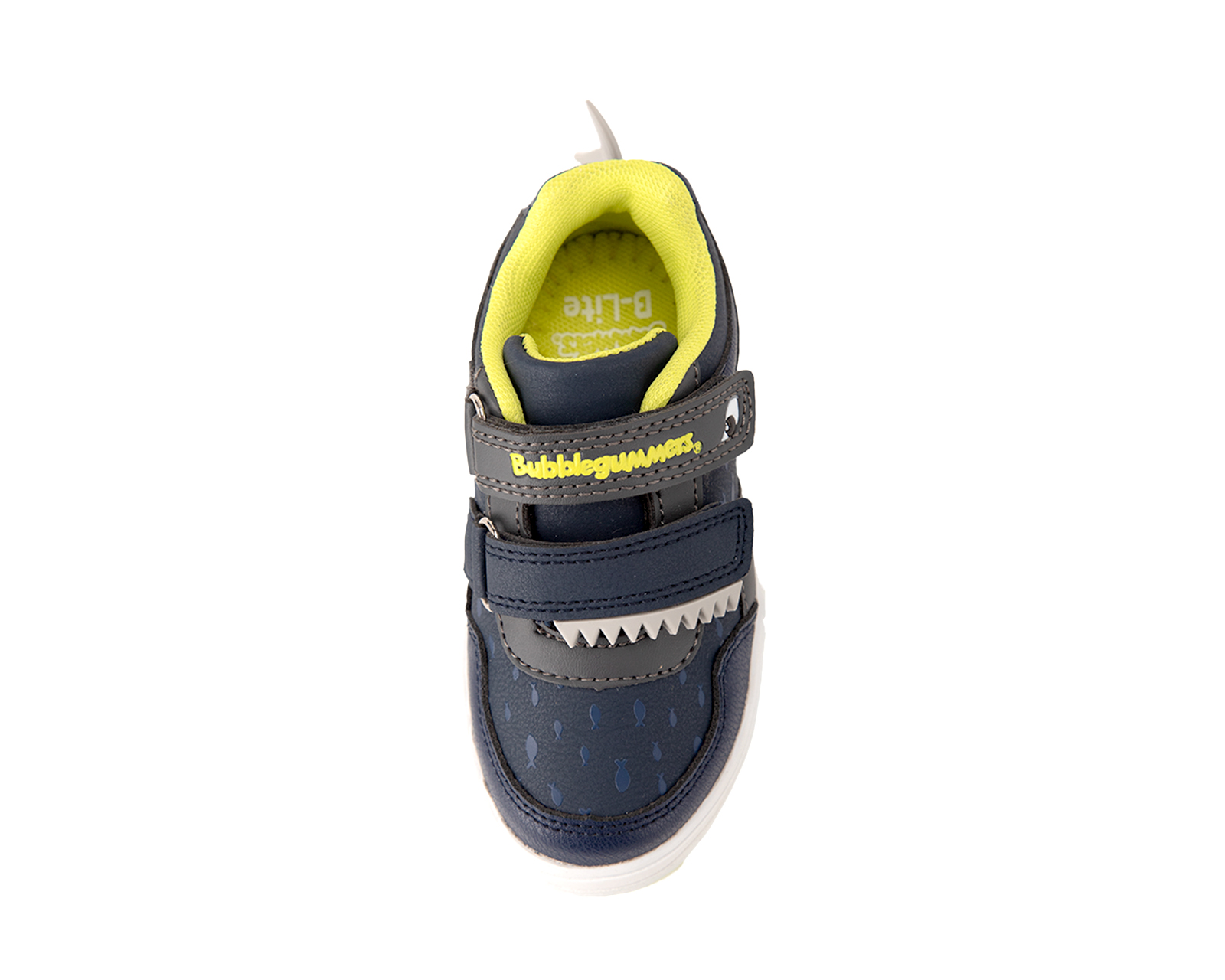 Foto 4 pulgar | Tenis Casual Bubblegummers Para Niño Con Luz Led Tiburón