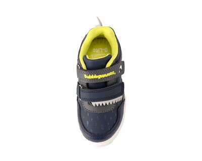 Foto 3 | Tenis Casual Bubblegummers Para Niño Con Luz Led Tiburón