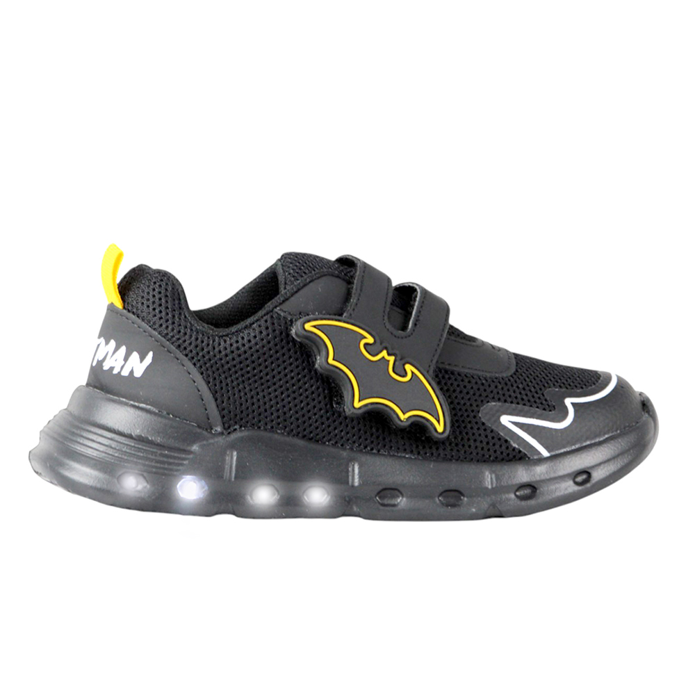 Foto 4 pulgar | Tenis Niño Batman Luces Led Velcro Comodo